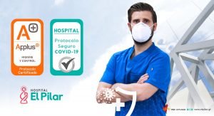 Hospital El Pilar logra la certificación Applus+ Protocolo Seguro frente al Covid-19